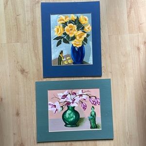 11”x13” handmade Oil paintings